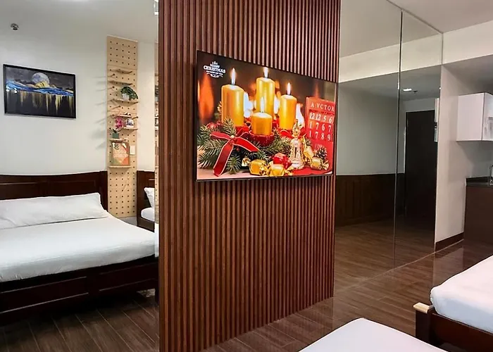 Apartment Relaxing Makati Escape With 2 Beds & Fast Wifi